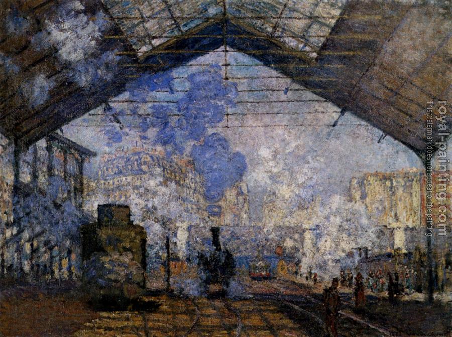 Claude Oscar Monet : The Gare Saint-Lazare